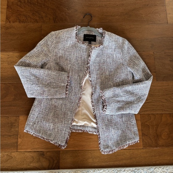 Banana Republic Jackets & Blazers - Banana Republic Multicolor Tweed Jacket NEW!!